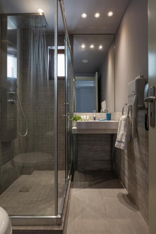 Koupelna v ubytování Dimitra Boutique Hotel