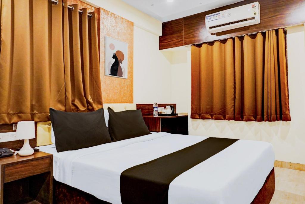 Postel nebo postele na pokoji v ubytování Super Hotel O Ginger Gold