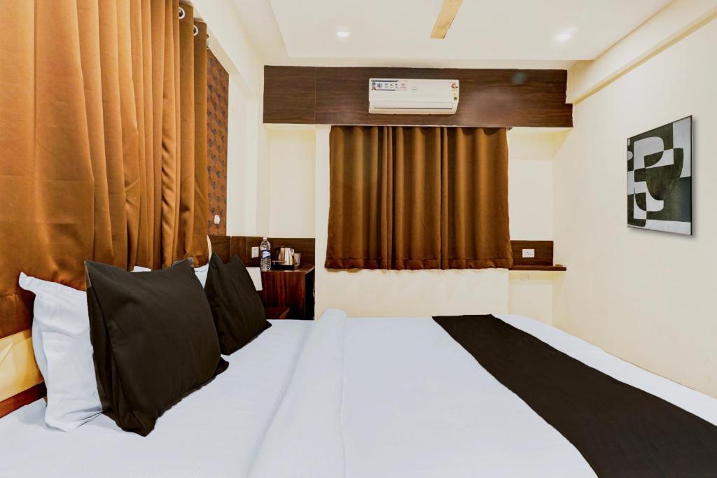 Postel nebo postele na pokoji v ubytování Super Hotel O Ginger Gold