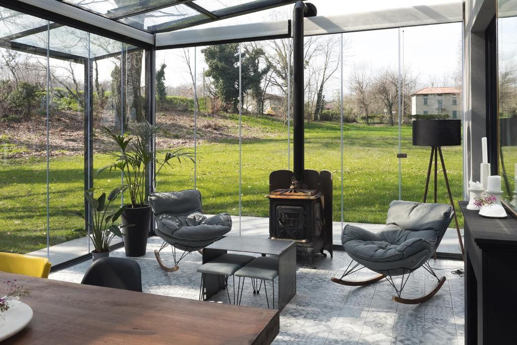 Zahrada ubytování Saso' - Casa di charme e relax