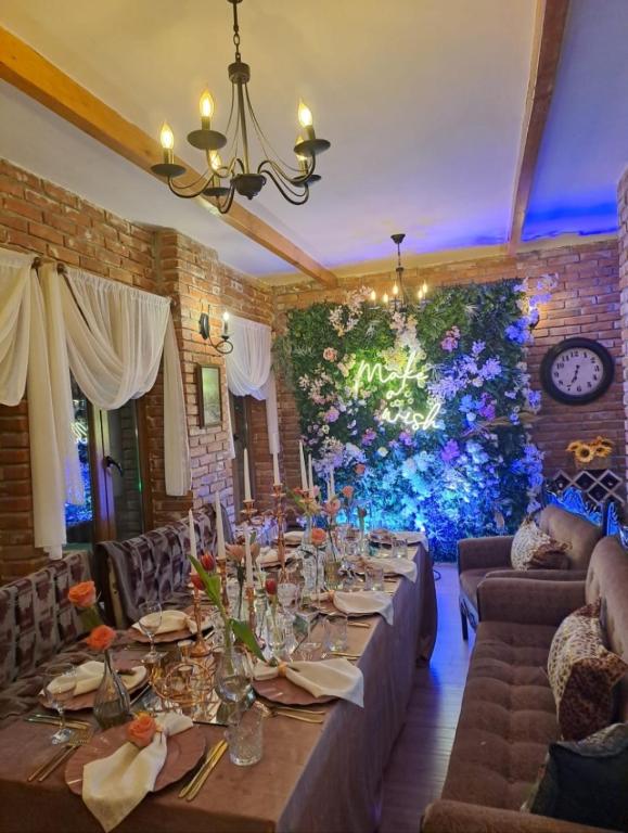Posezení v ubytování Tékada Hotel & Restaurant
