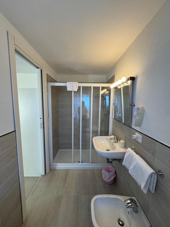 Kúpeľňa v ubytovaní Affittacamere PZ