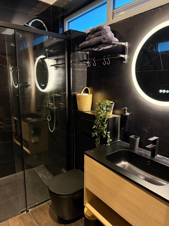 Ένα μπάνιο στο Au bât Tournai Appart