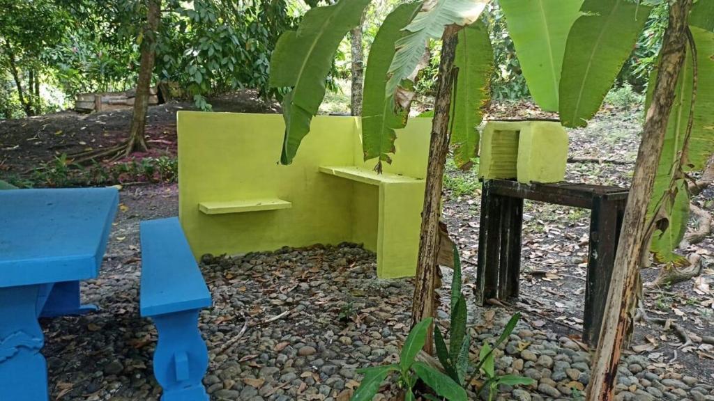 Zahrada ubytování La Villa Ecofinca