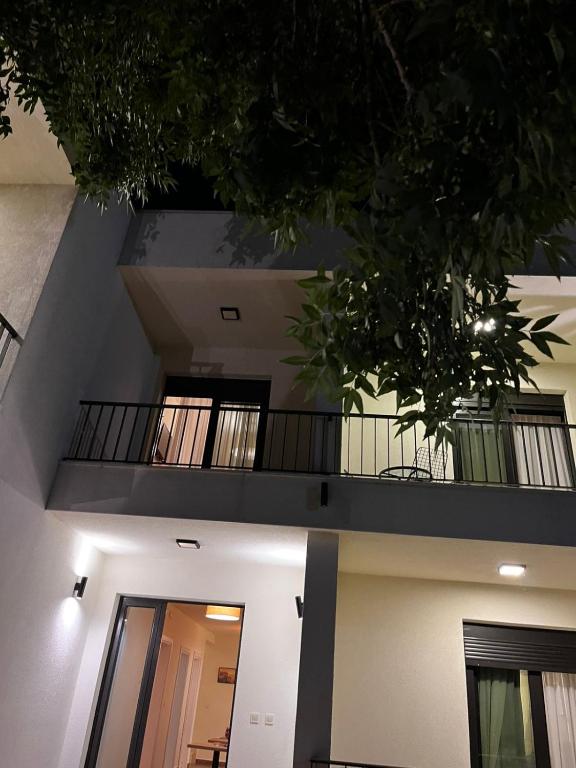 Balkón nebo terasa v ubytování Apartments E&S