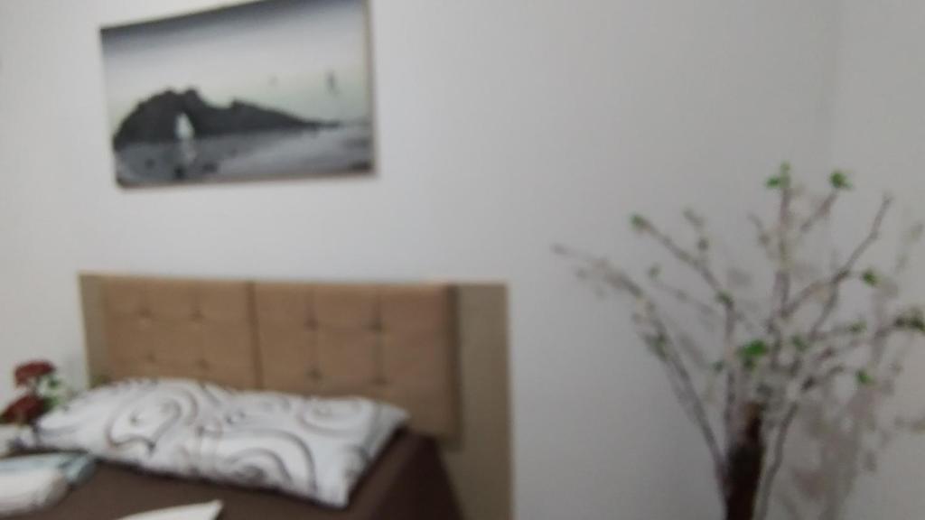 En eller flere senge i et værelse på Casa ah temporal