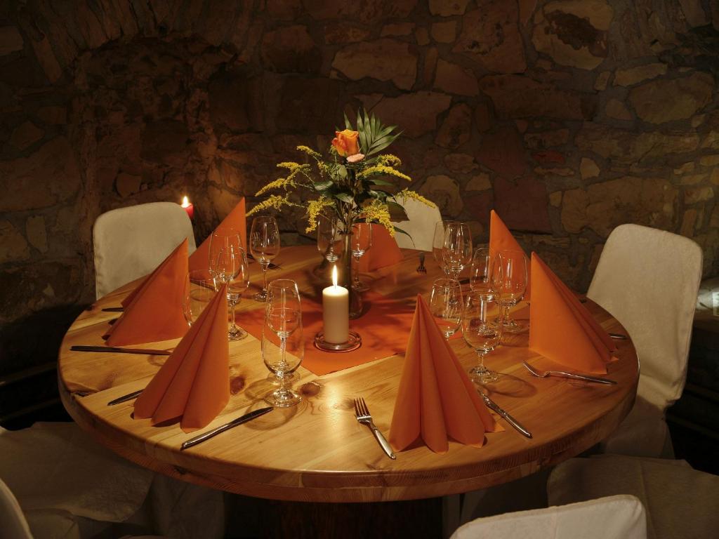 Nápoje v ubytování Worners Schloss Weingut & Wellness-Hotel