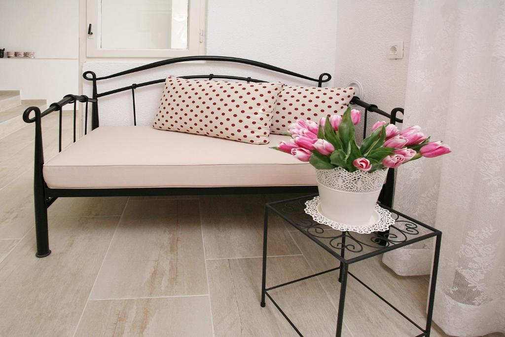 Postel nebo postele na pokoji v ubytování Holiday Home Miklica