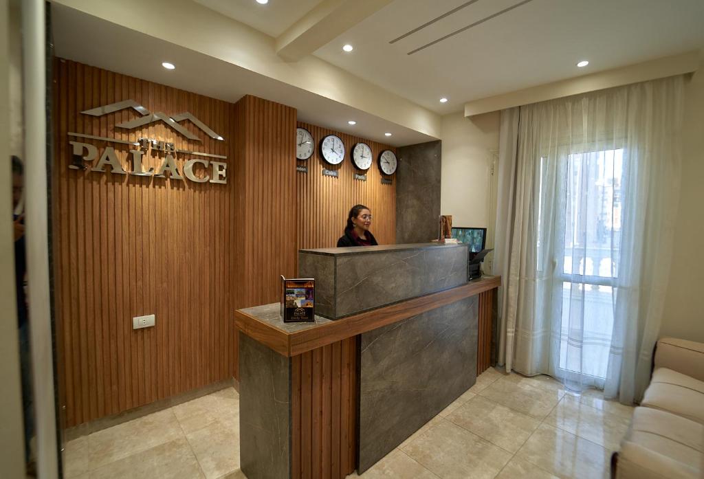 Vstupní hala nebo recepce v ubytování The Palace Boutique Pyramids View