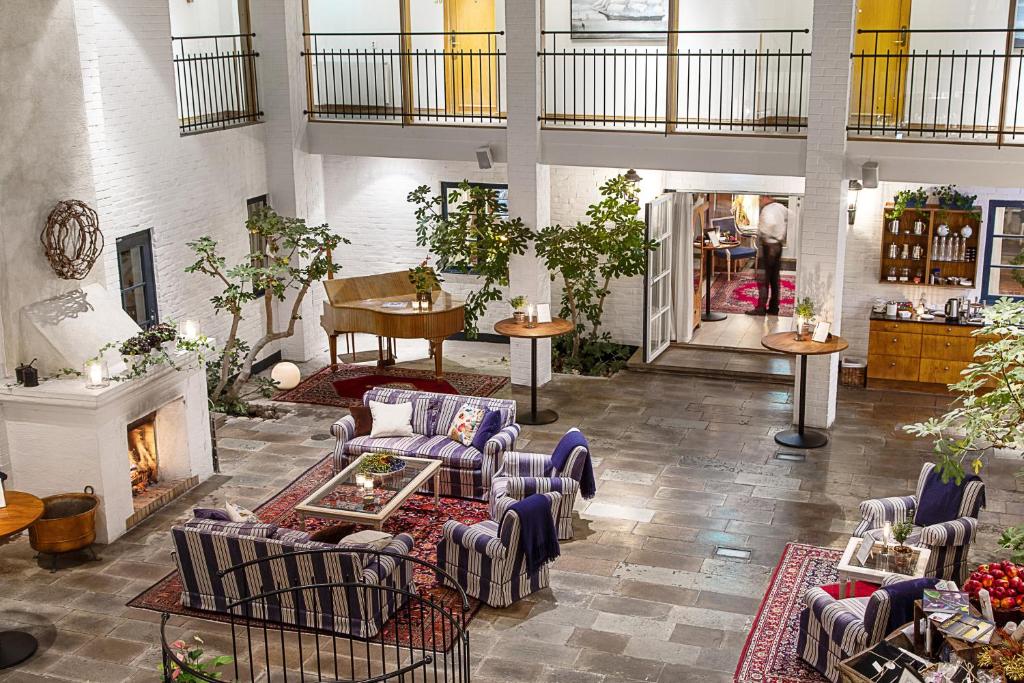 Posezení v ubytování Hotell Gässlingen
