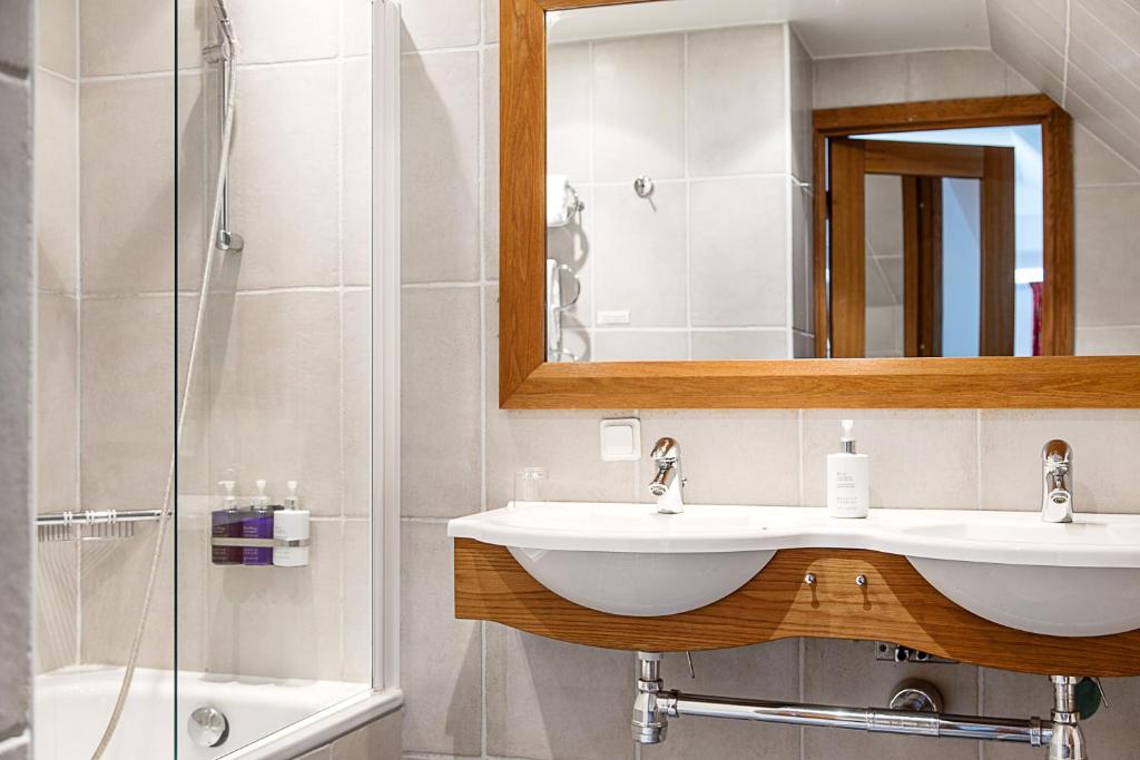 Koupelna v ubytování Hotell Gässlingen