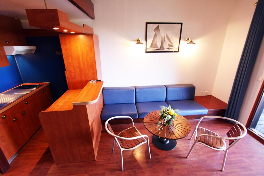 Kuchyň nebo kuchyňský kout v ubytování Residence Castell'Verde