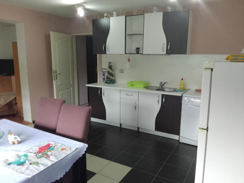 Una cocina o cocineta en Zemun