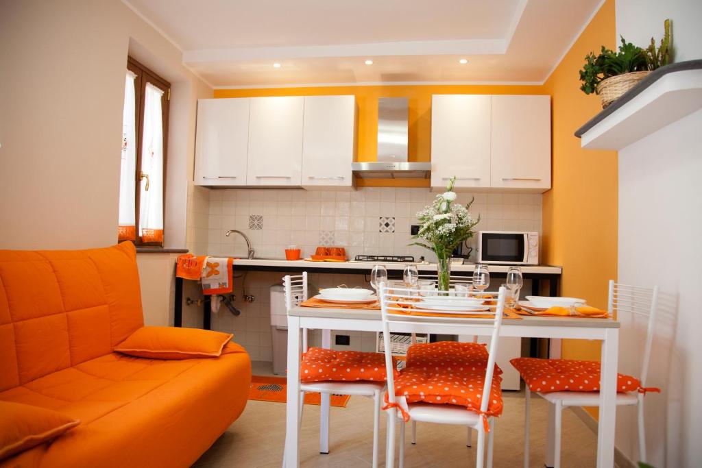 Kuchyň nebo kuchyňský kout v ubytování Casa Vacanze Evelina