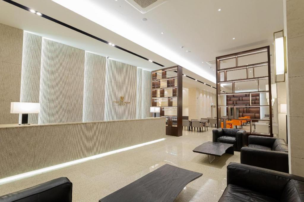 Χώρος καθιστικού στο Top Cloud Hotel Iksan