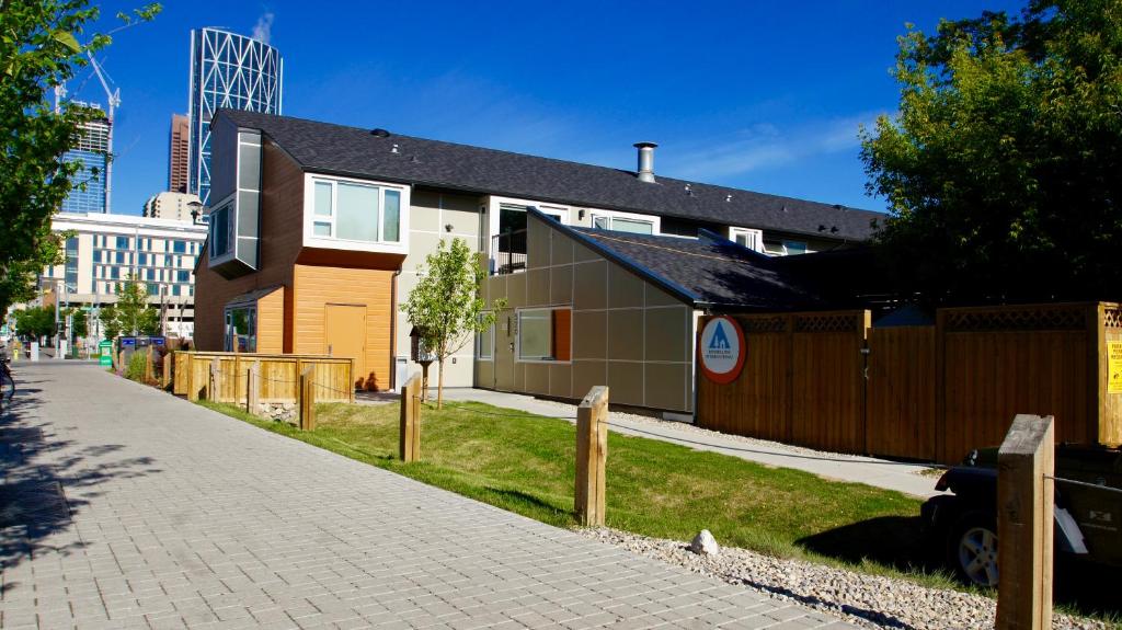Budova, kde se hostel nachází