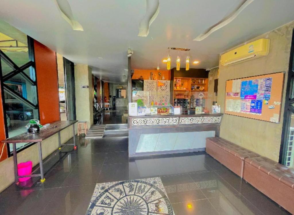 Kuchyň nebo kuchyňský kout v ubytování Loft Living Hotel Khonkaen