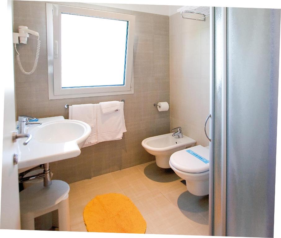 Koupelna v ubytování Hotel Simi Lan