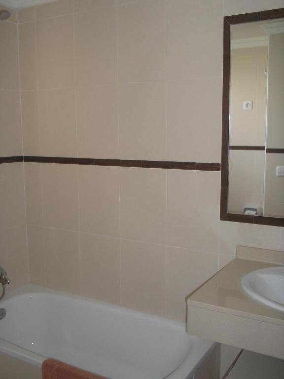 A bathroom at Bungalows Playa Limones