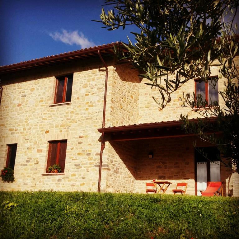 Budova, kde se bed and breakfast nachází