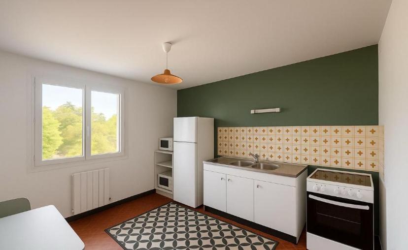 Η κουζίνα ή μικρή κουζίνα στο ANNA Apartment, Downtown and Port on foot!