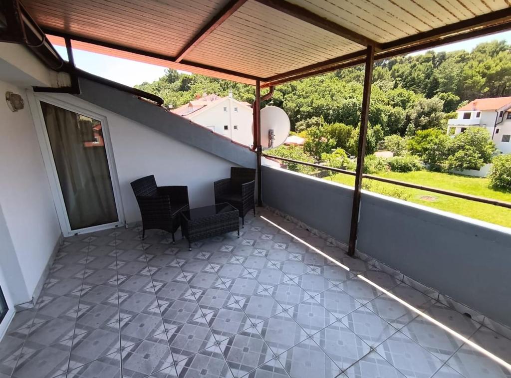Balkón alebo terasa v ubytovaní Apartment Kurelić