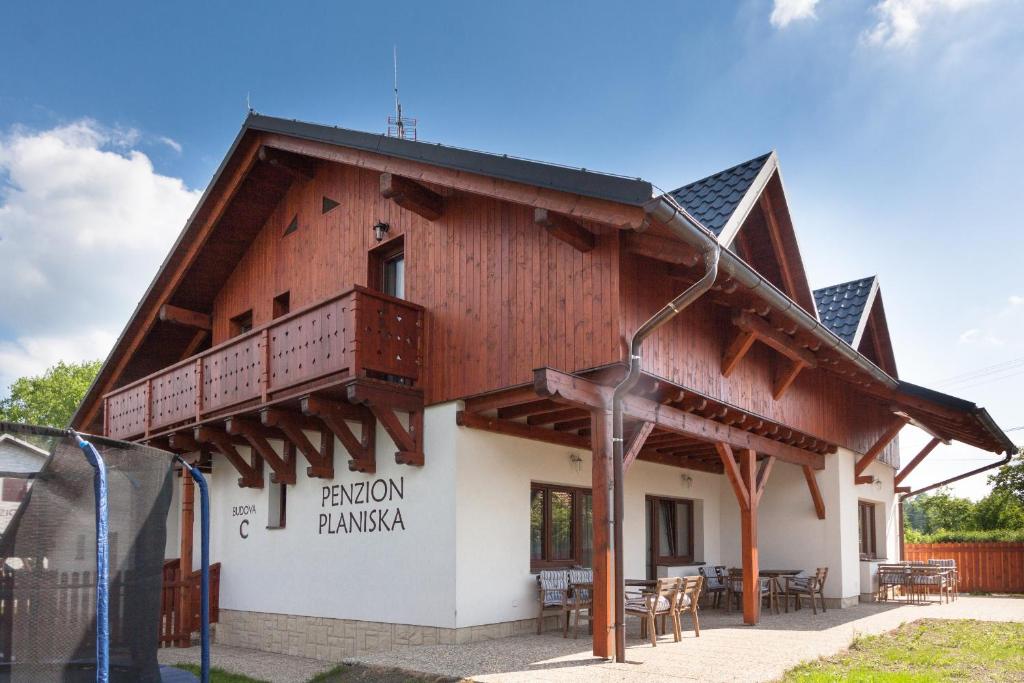 Budova, kde se penzion nachází