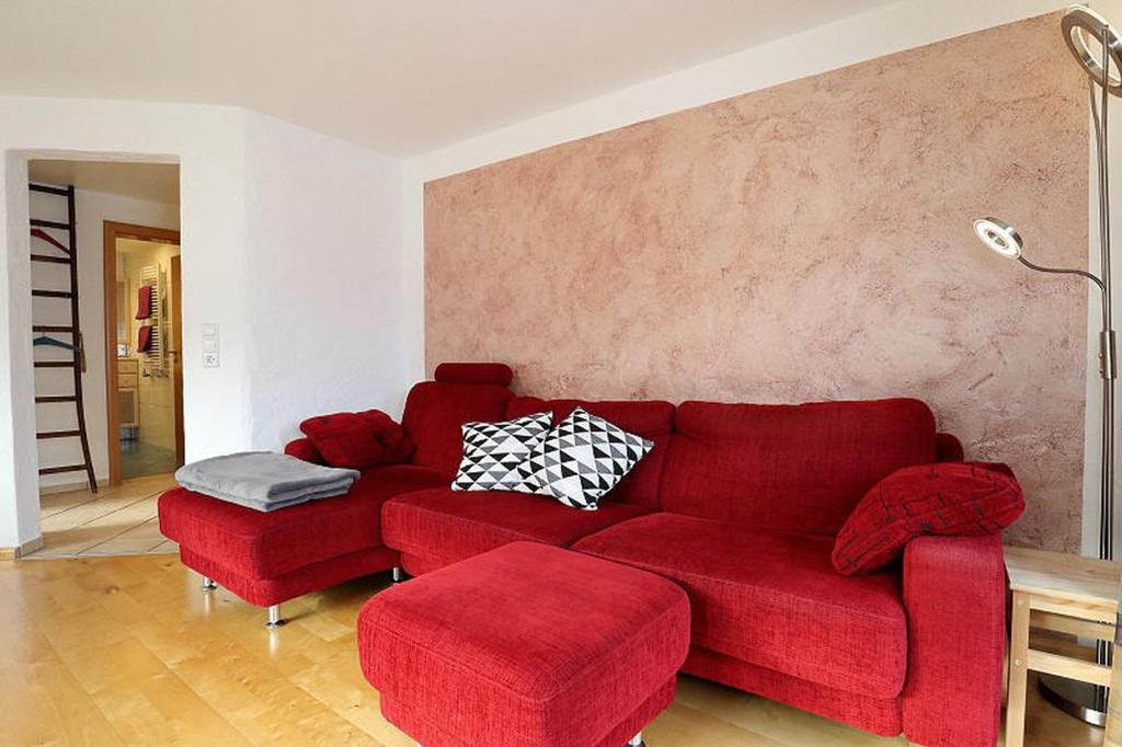 Posezení v ubytování Haus Reichenbach