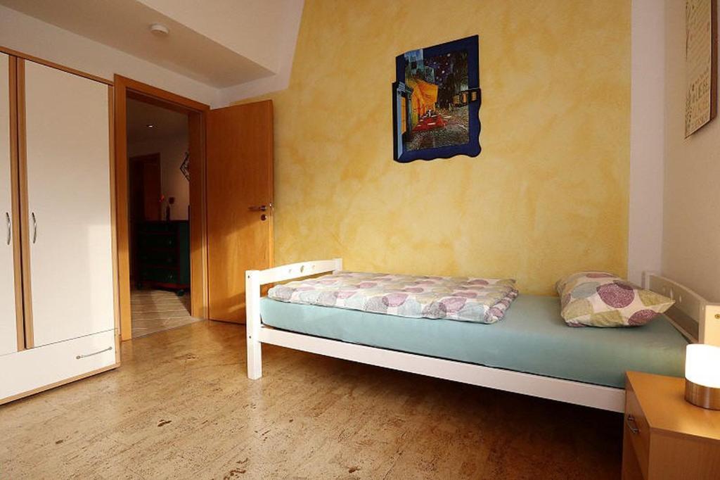 Postel nebo postele na pokoji v ubytování Haus Reichenbach