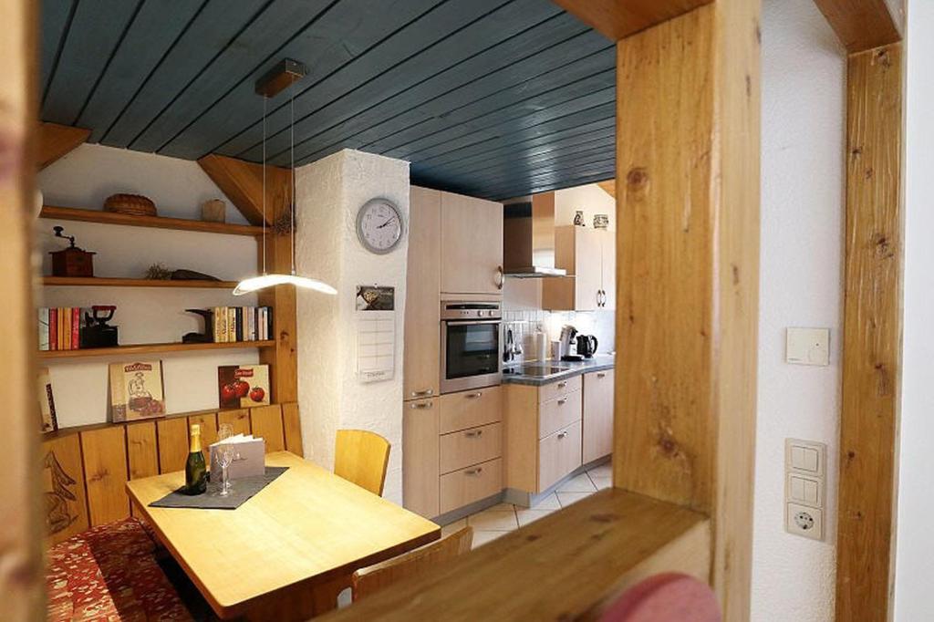 Kuchyň nebo kuchyňský kout v ubytování Haus Reichenbach