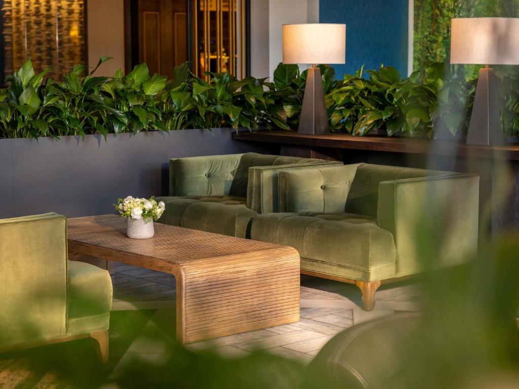 Posezení v ubytování Fairmont Austin