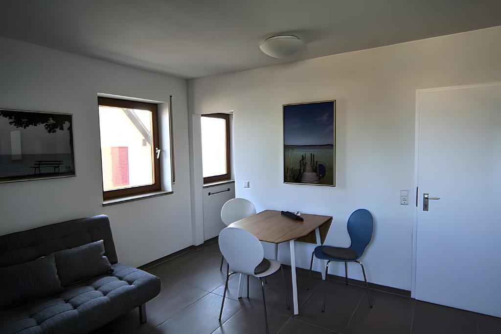Posezení v ubytování Gästehaus Perlmuschel