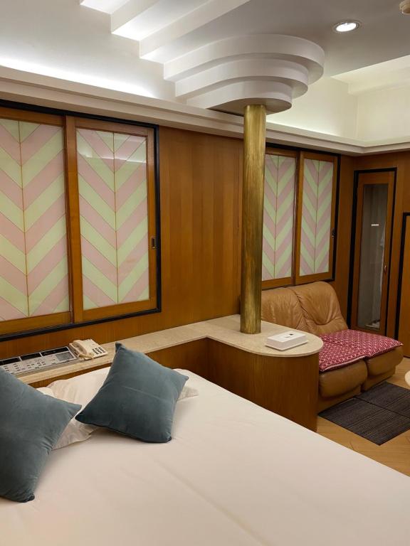 Posezení v ubytování Hotel Takao Asile