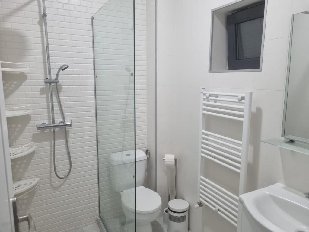 Koupelna v ubytování Casa Mihai