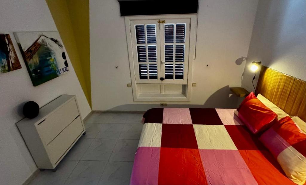 Cama o camas de una habitación en Villa privada con jardín,2 dormitorios