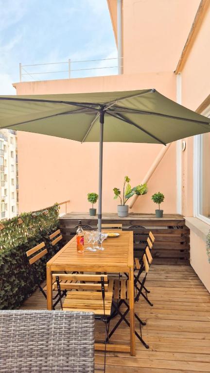 Superbe appartement 3P neuf - terrasse - barbecue