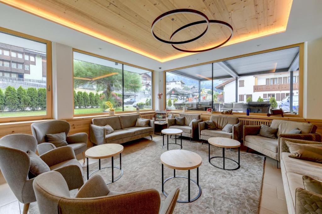 Posezení v ubytování Bepy Hotel Garni