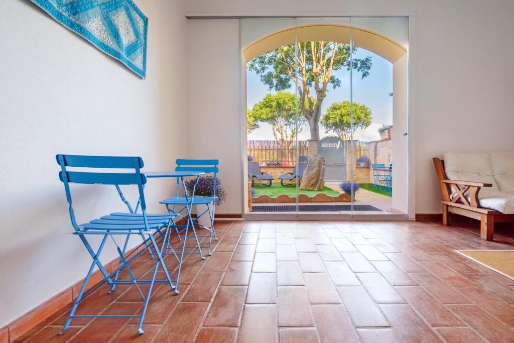 Patio nebo venkovní prostory v ubytování B&B Artemisia
