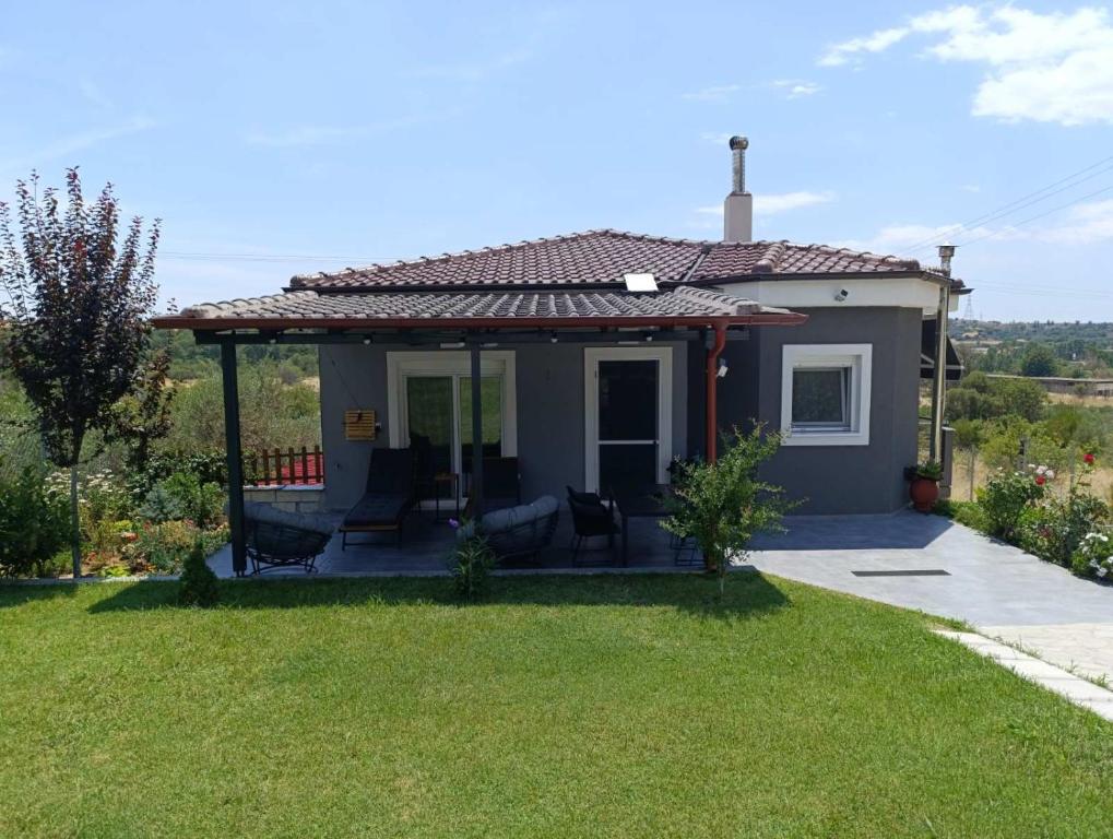 Zahrada ubytování Sountou home