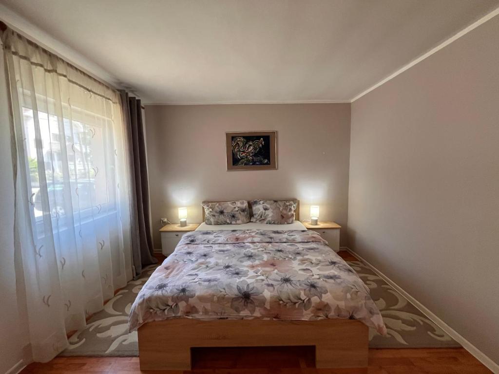 Postel nebo postele na pokoji v ubytování Apart Zen House