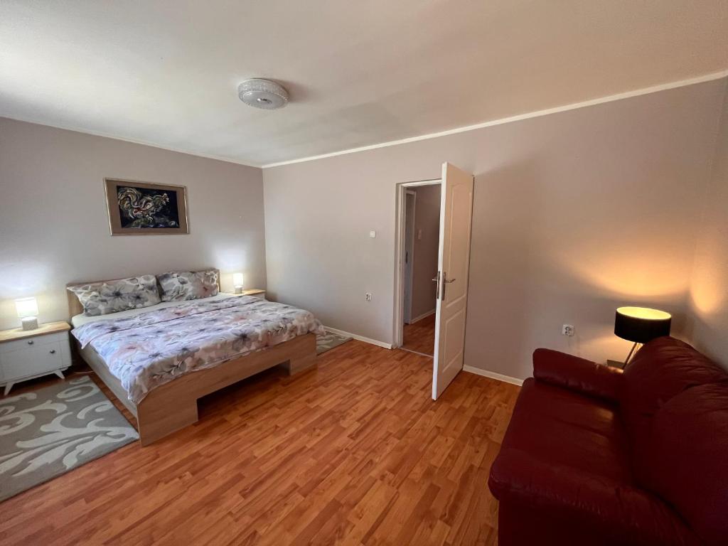 Postel nebo postele na pokoji v ubytování Apart Zen House