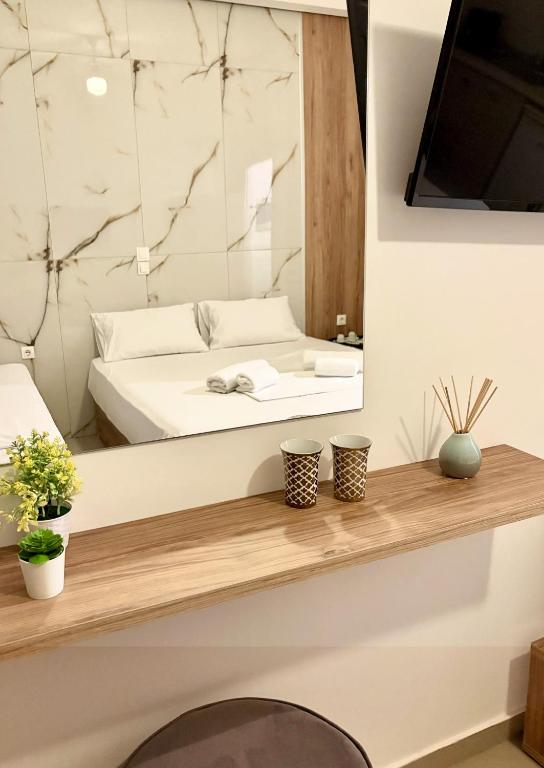 Koupelna v ubytování Hotel12