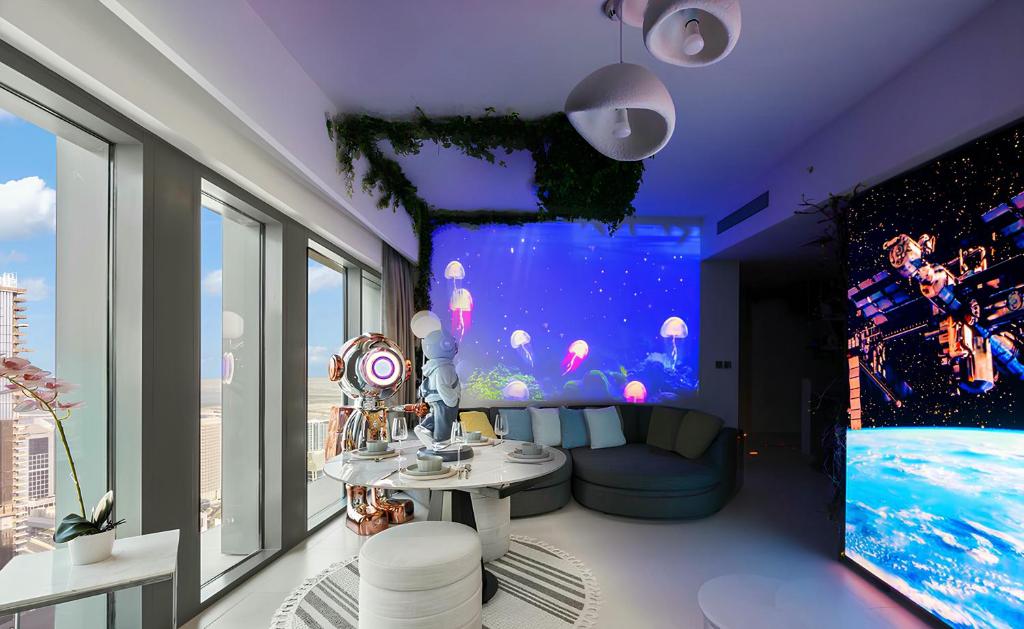 
Three-Bedroom Apartment with View
