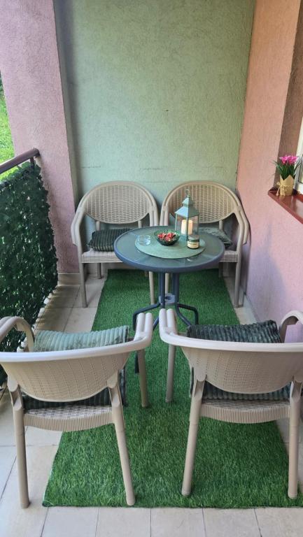 منطقة جلوس في Apartman Aleksandar