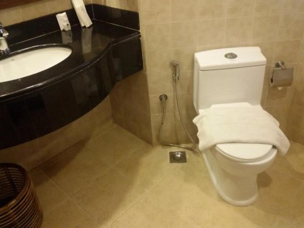 Koupelna v ubytování Jet Fox by Aero View Hotel, Delhi Airport