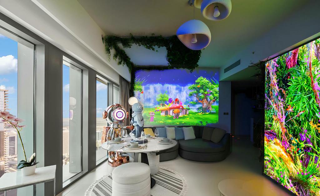 
Three-Bedroom Apartment with View
