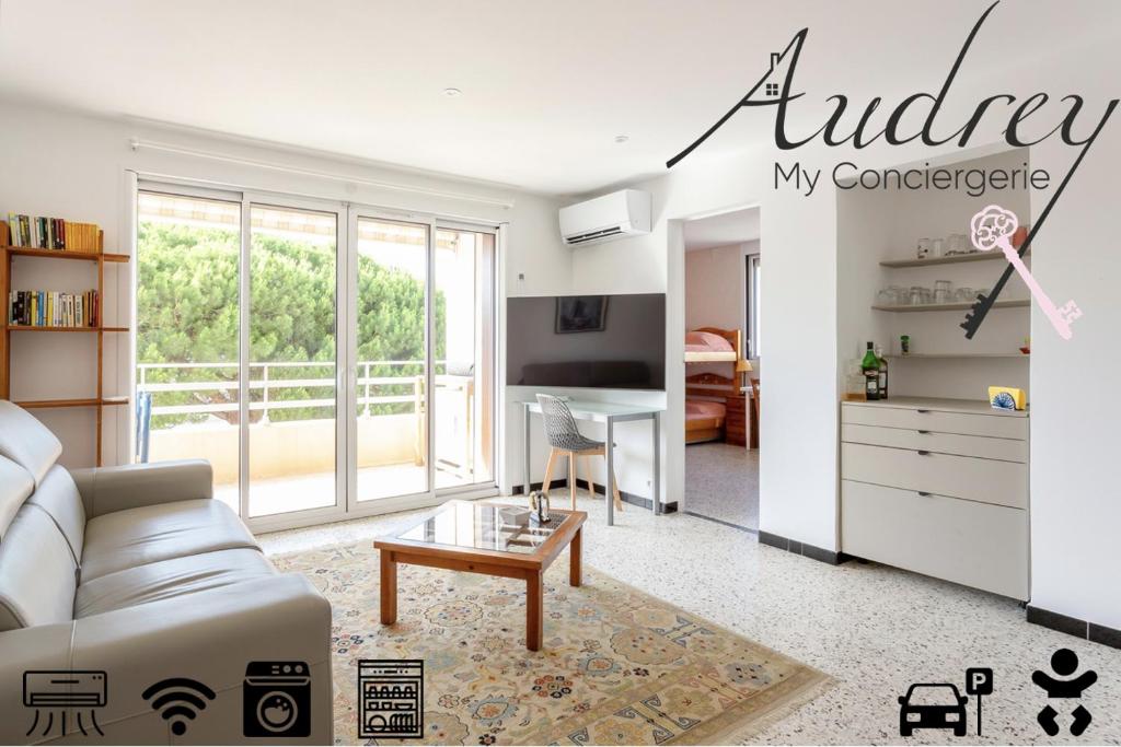 Chez Claude - Spacieux appartement climatisé proche de la plage