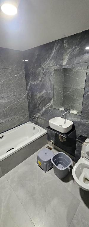 Koupelna v ubytování Hotel Prince Stays