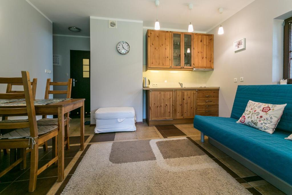 Kuchyňa alebo kuchynka v ubytovaní Apartamenty Zakopane Droga na Bystre 4A