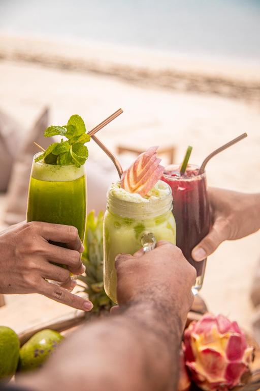 Nápoje v ubytování Hakuna Matata Resort Gili Air